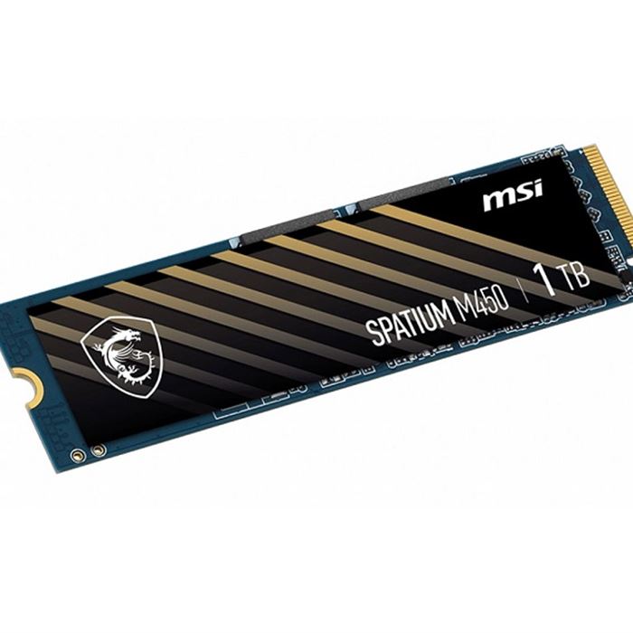 حافظه اس اس دی اینترنال ام اس آی مدل Spatium M450 M.2 2280 NVMe ظرفیت 1 ترابایت