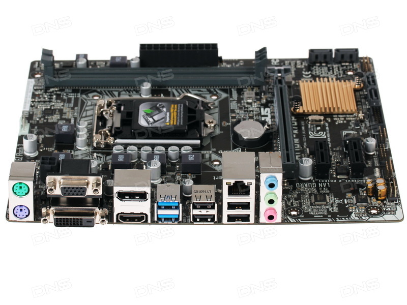 ASUS MOTHERBOARD H110M-A/DP مادربرد ایسوس (استوک)