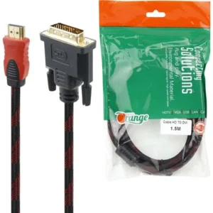 کابل 1.5 متری DVI TO HDMI برند ORANGE