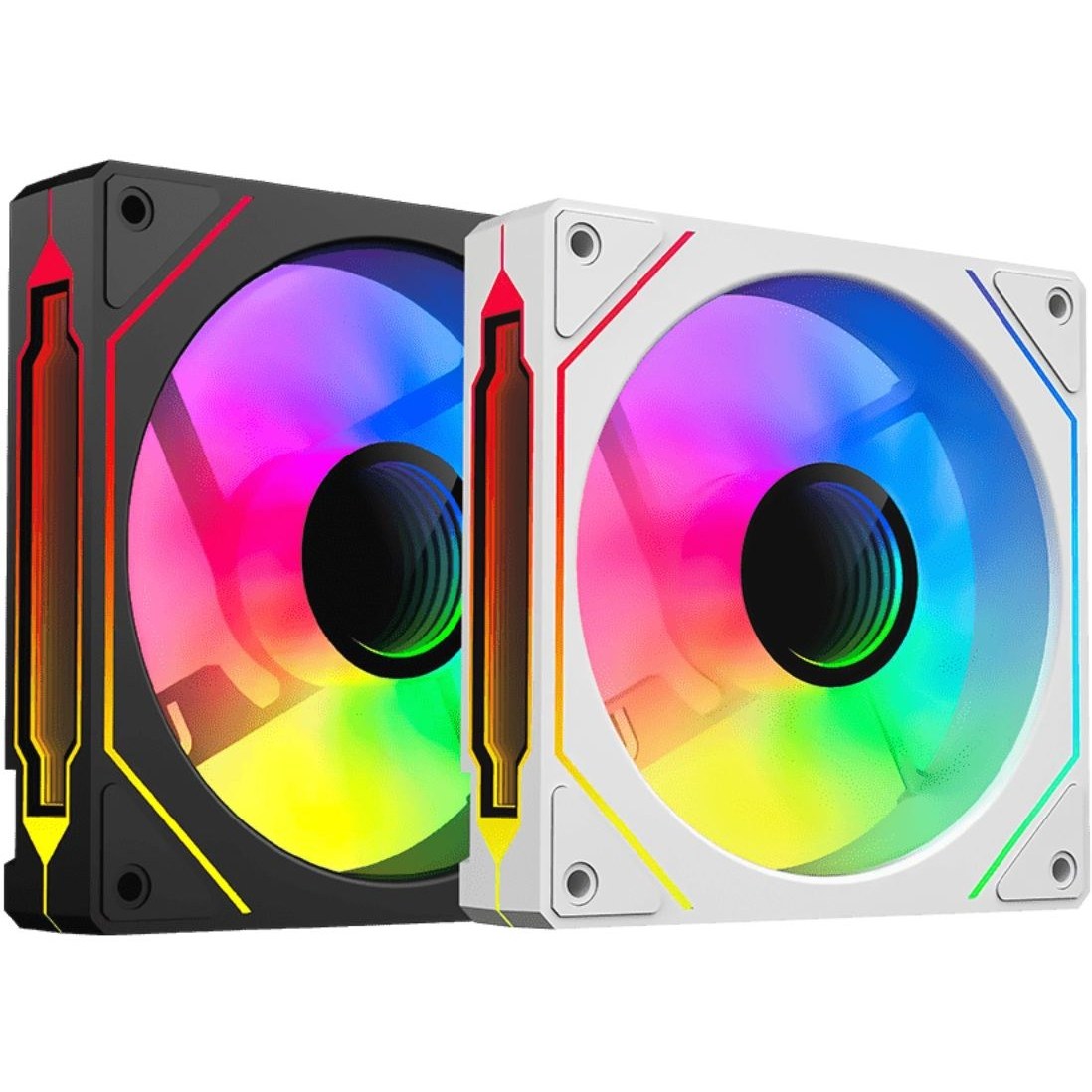 فن کیس اوست مدل AVI-120R ARGB WH