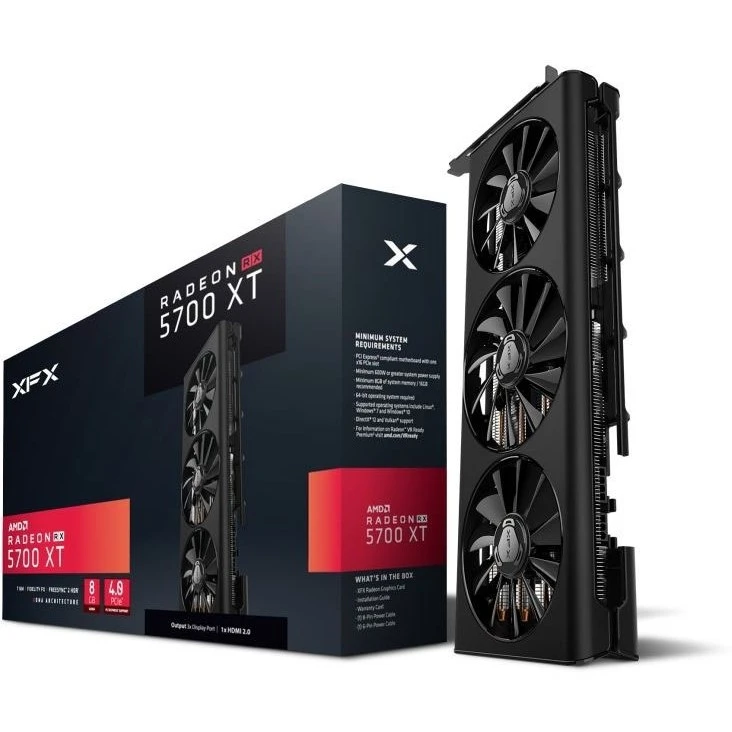 کارت گرافیک ایکس اف ایکس AMD Radeon RX 5700 XT Triple Dissipation